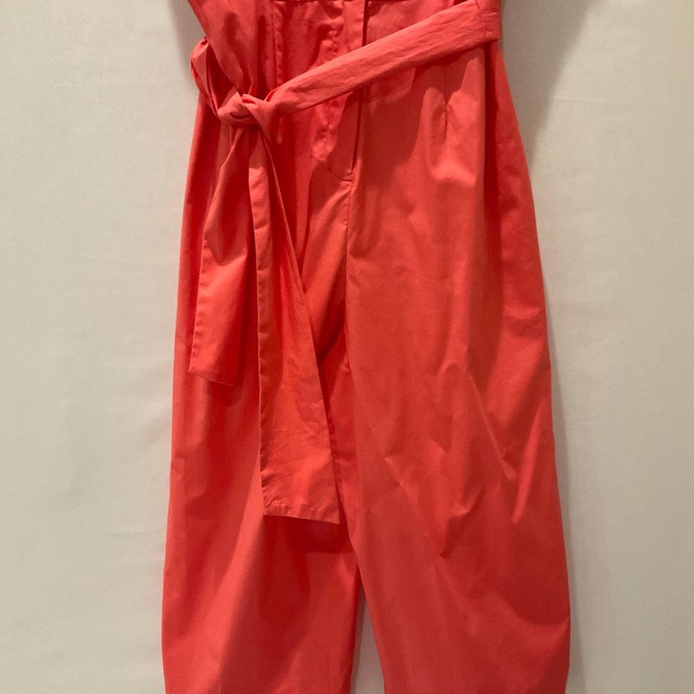 Gal Meets Glam Coral Jumpsuit - Picture 3 of 12